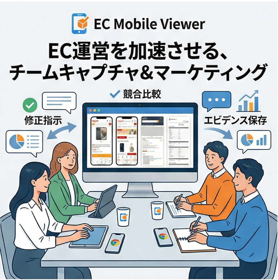 EC Mobile Viewer レポート共有